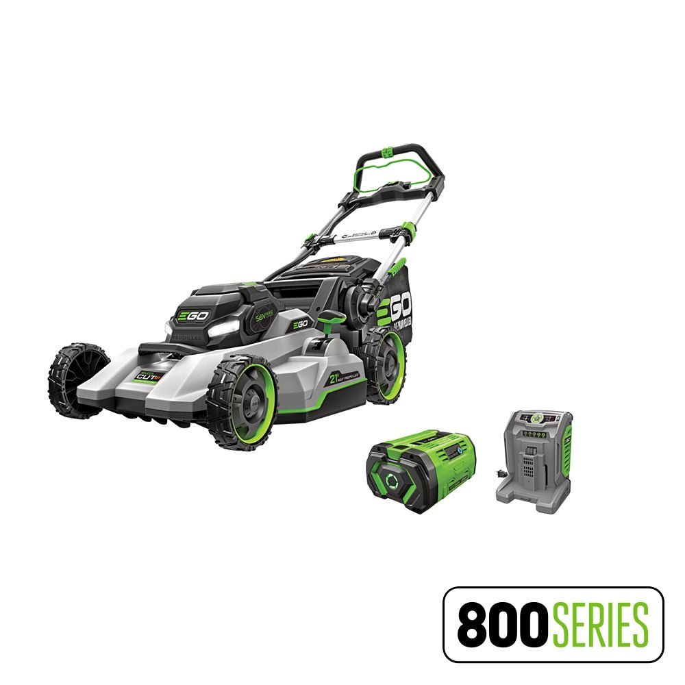 EGO Power+ LM2156SP 21″ Select Cut Flagship Self Propelled Lawn Mower with 10.0AH Battery and 700W Charger